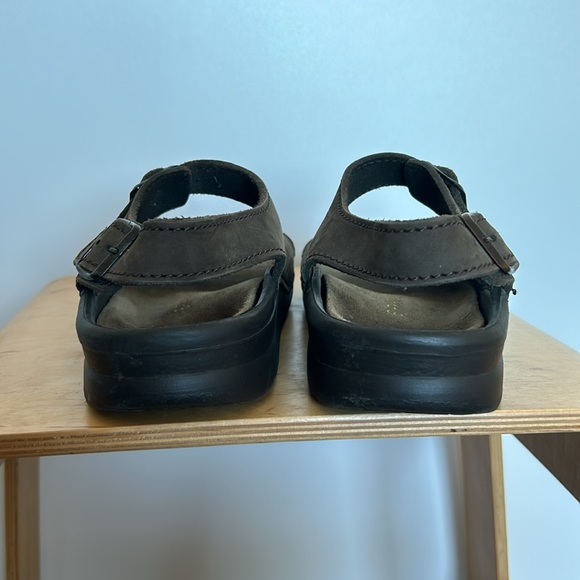 Birkenstock Nubuck Nebraska Strapped Sandals - Picture 6 of 10